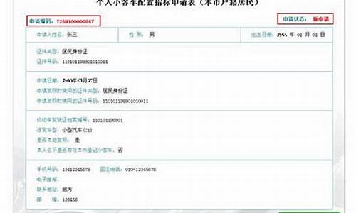 北京小型机动车摇号查询系统,北京市小型汽车摇号查询